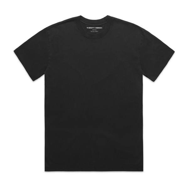 HEAVY BOX TEE- ACID WASH